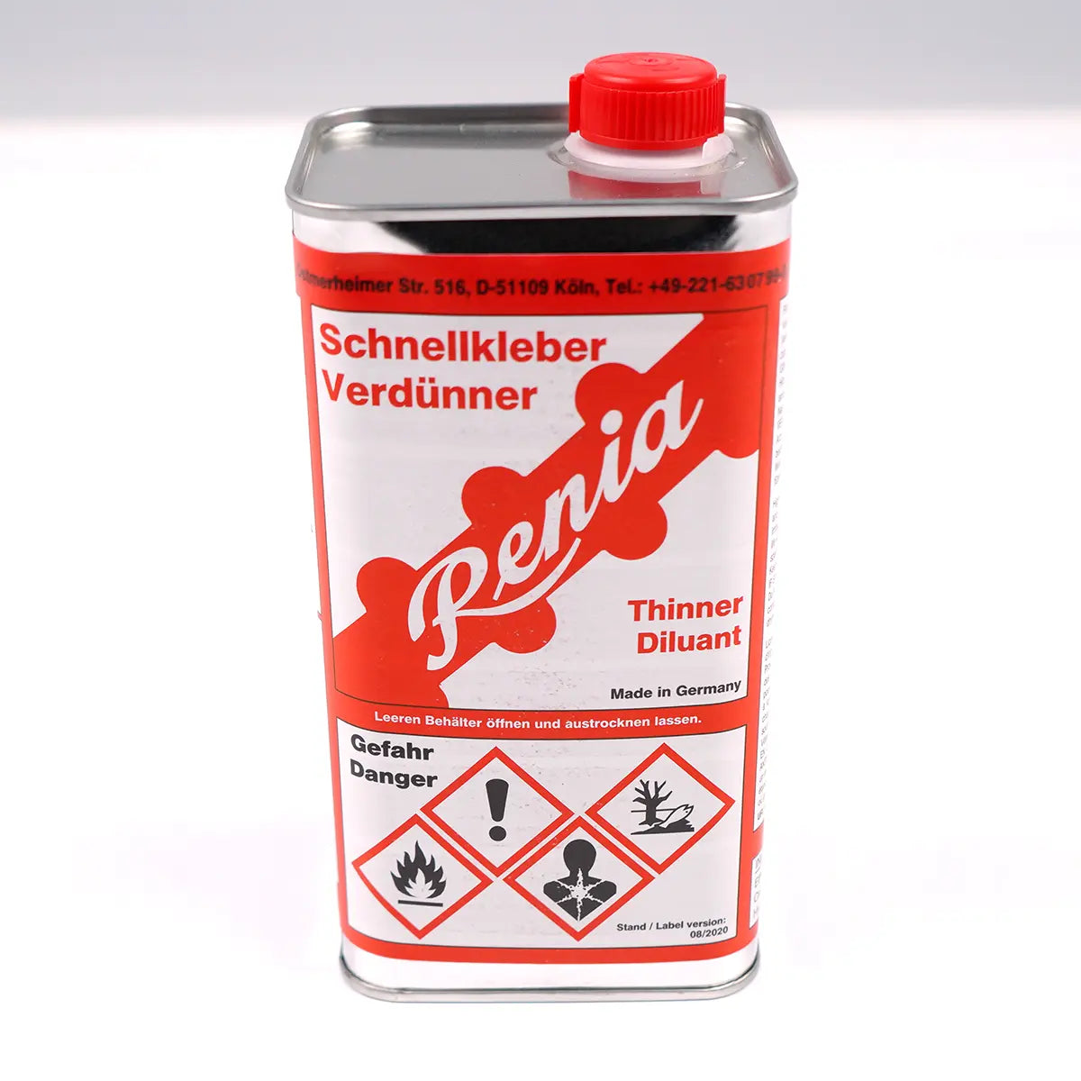 Renia Adhesive Thinner 1 Liter.