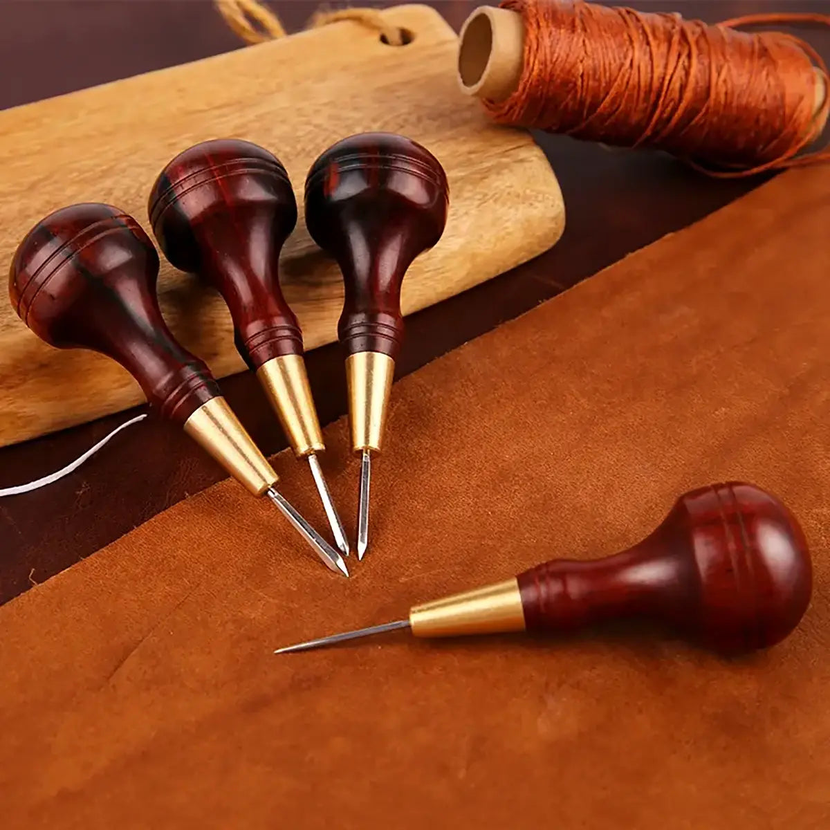 Gourd Shaped Diamond and Point Awls