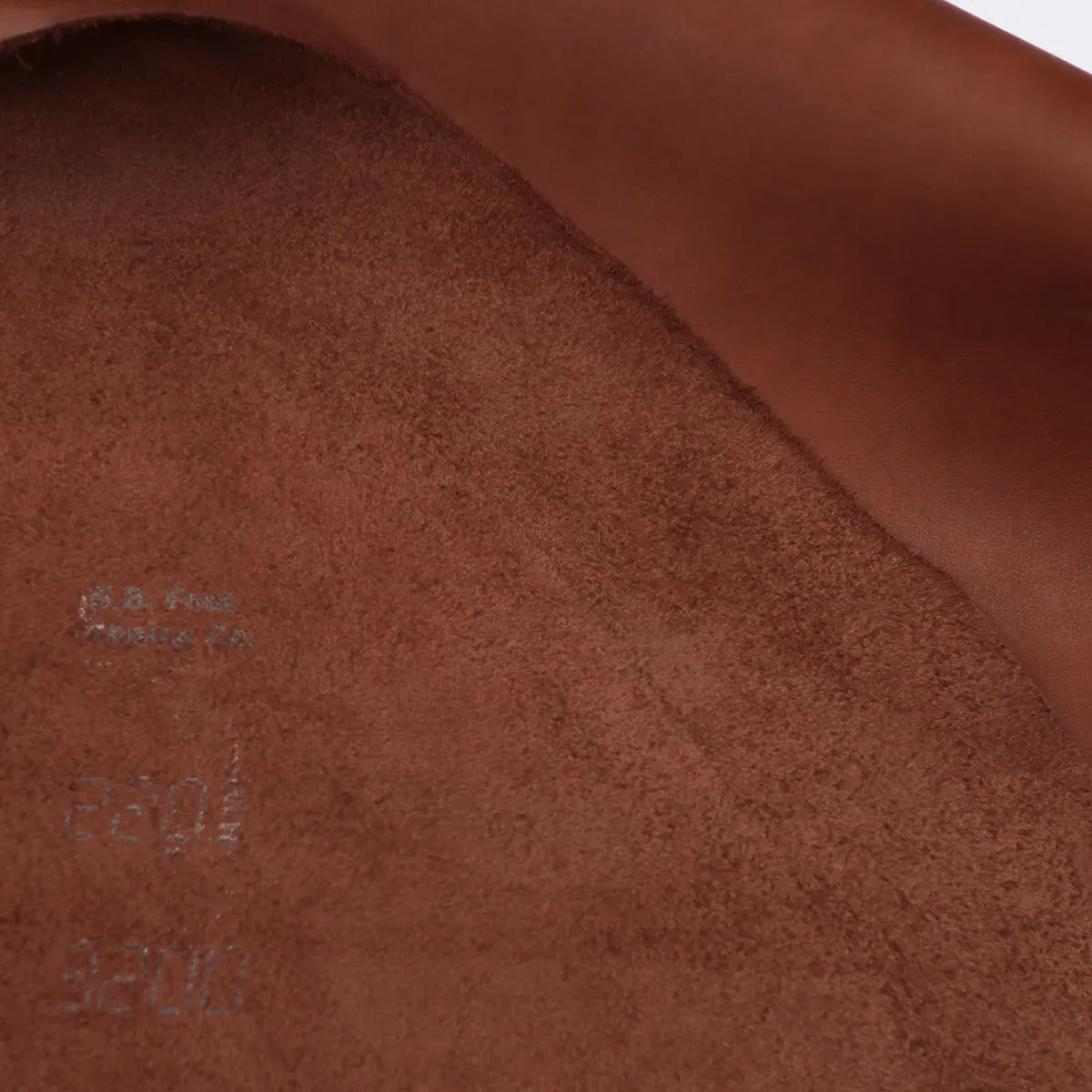 SB Foot Coffee Bean Chrome Tanned 5-6oz Leather
