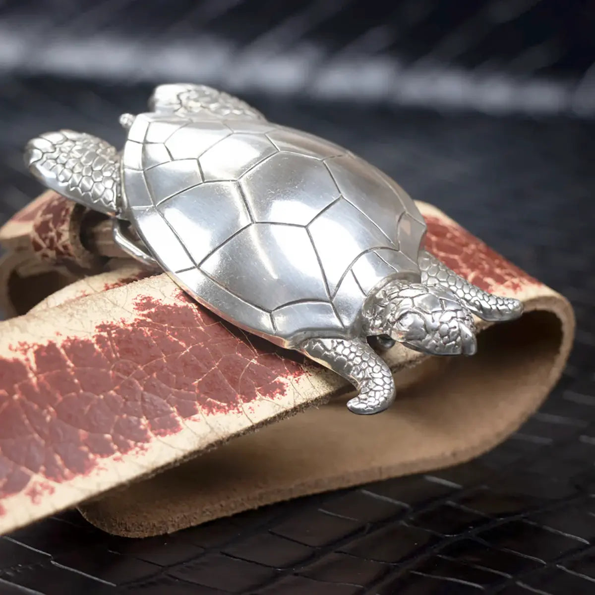 Sea Turtle Trophy Buckle.