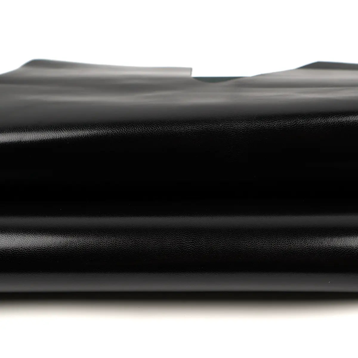 Black Semi Aniline Kid Goatskin 2oz Leather.