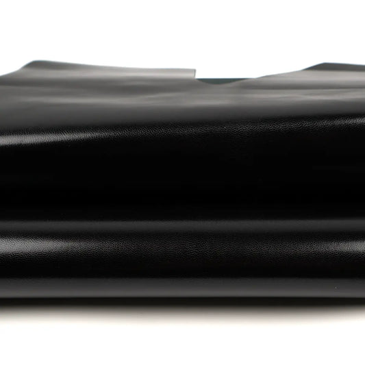 Black Semi Aniline Kid Goatskin 2oz Leather.