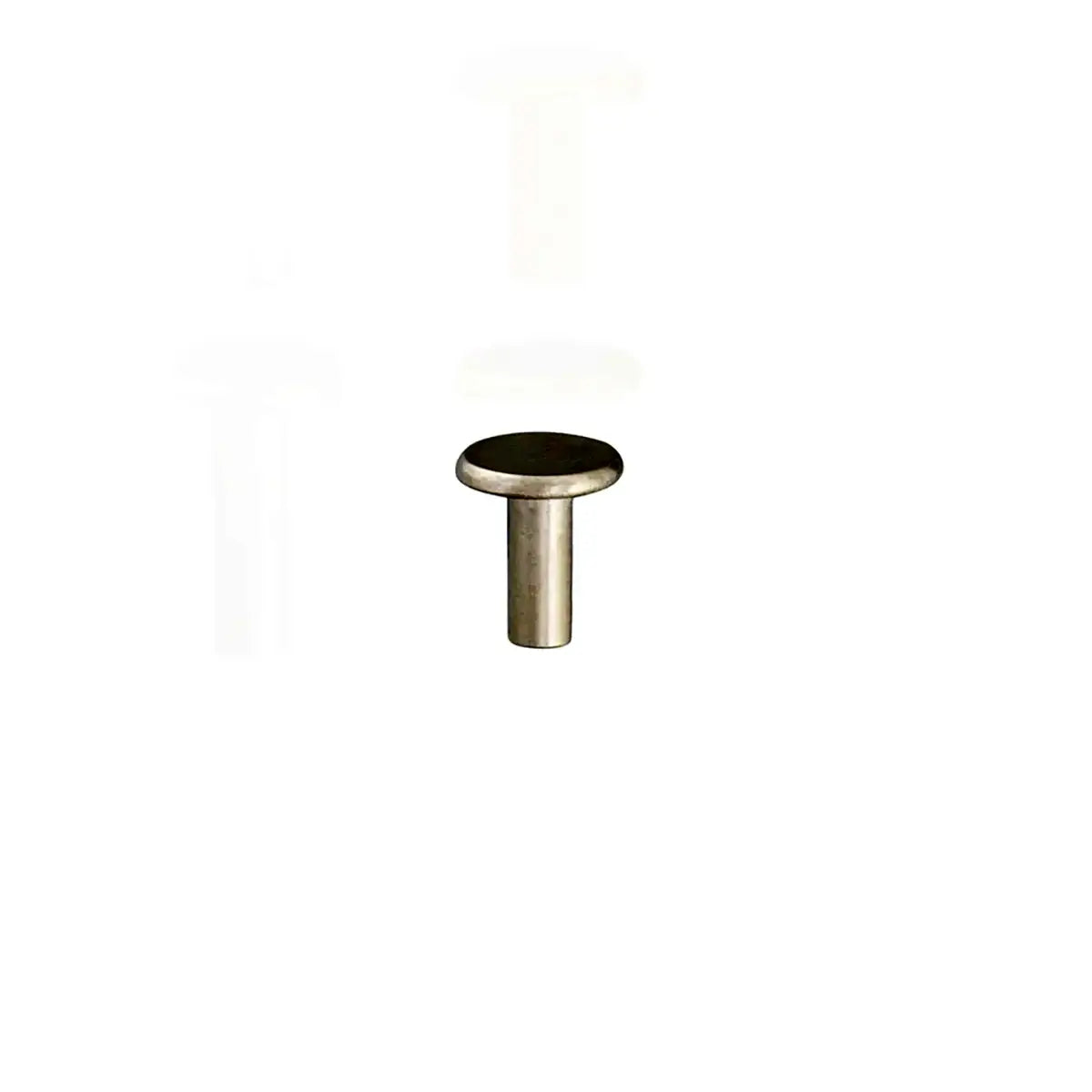 Nickel Semi Tubular Rivets 100 Pack, 8mm.