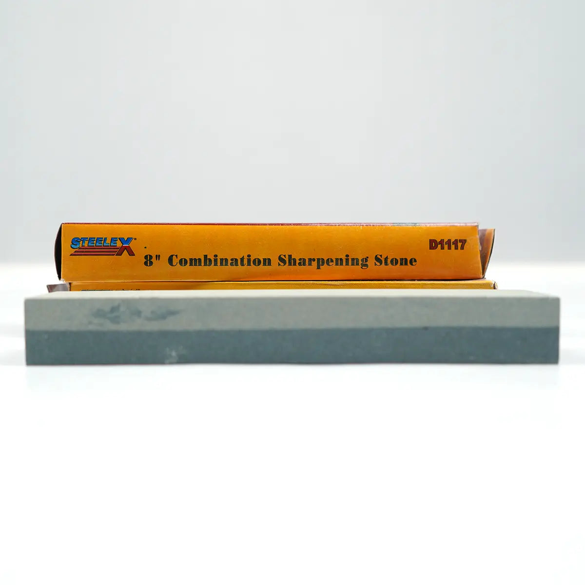 Combination Sharpening Stone, 120 and 240 Grit. 8  x 2 Inch. Steelex D1117.