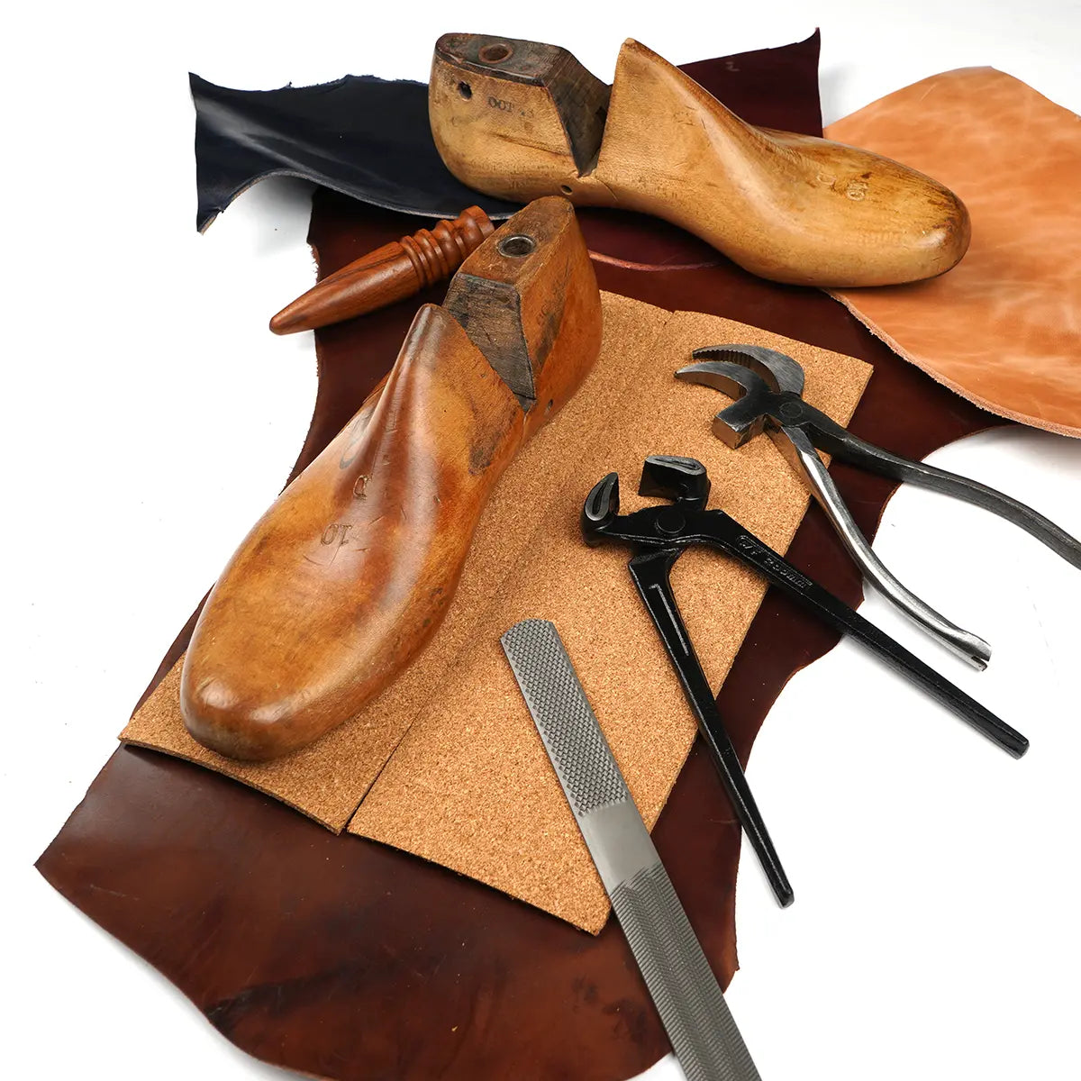 2.3mm Cork Sheets for Shoe Making 4 Pack.