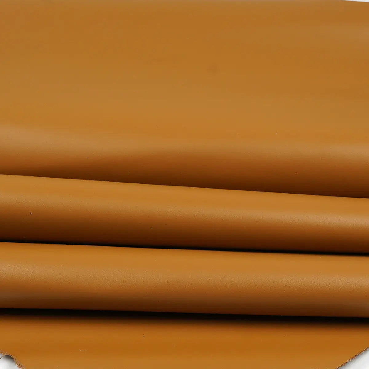 Caramel Siena Italian Full Grain Bag Leather Sides 4-5oz.