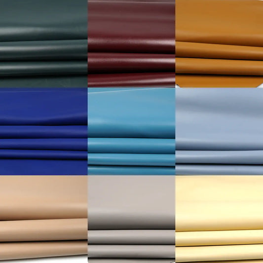 Assorted Siena Italian Full Grain Bag Leather Sides 4-5oz.