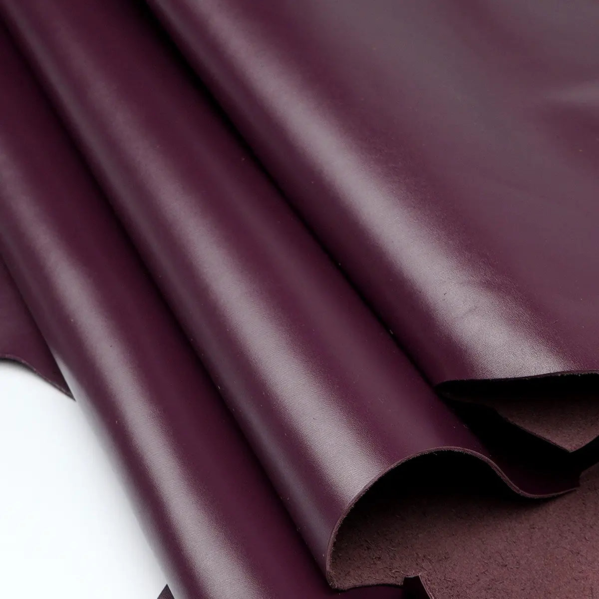 Dark Purple Siena Italian Bag Leather 4-5 oz.