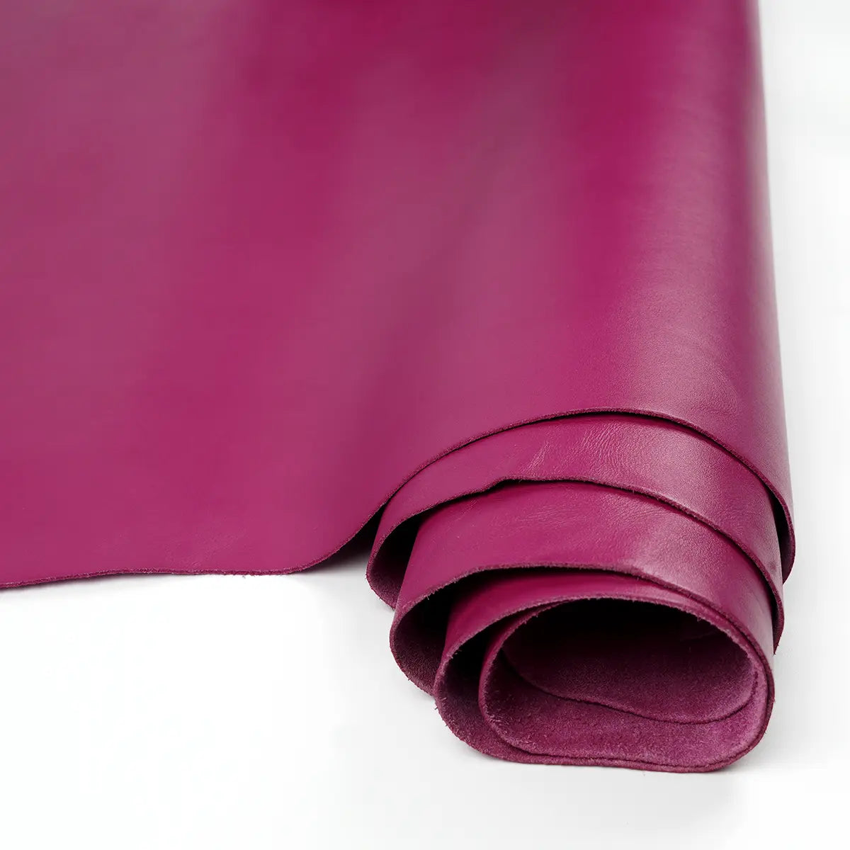 Raspberry Siena Italian Bag Leather 3-4oz.