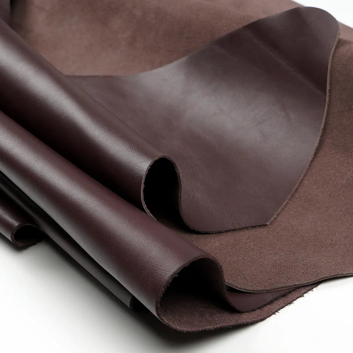 Dark Brown Siena Italian Bag Leather 3-4oz.