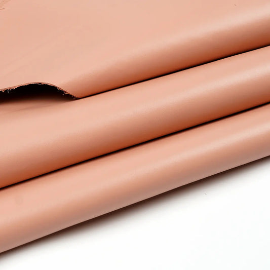 Pale Peach Siena Italian Bag Leather 3-4oz.