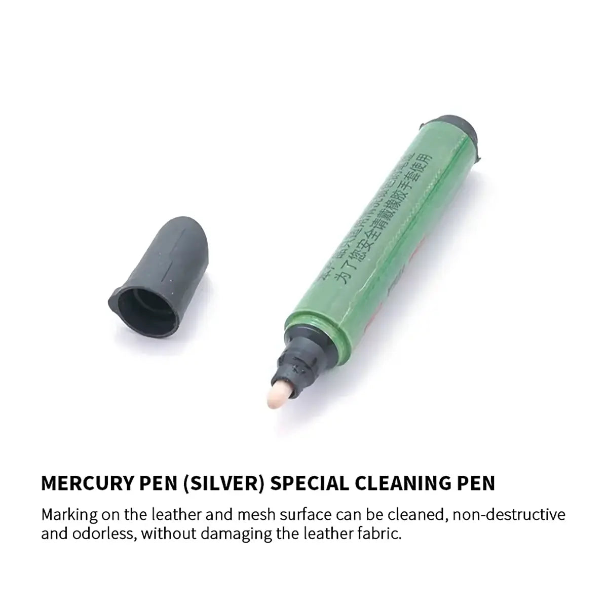 Silver Pen and Clean Pen Set