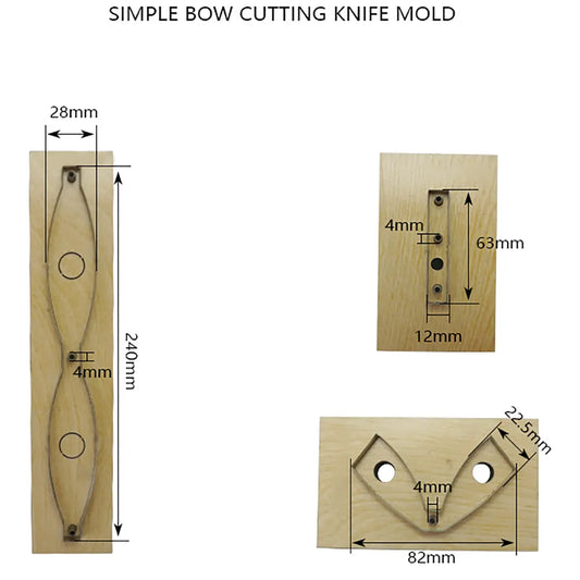 Simple Bow Cutting Die