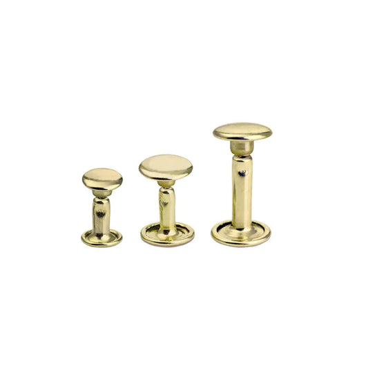 Ivan Solid Brass Rivets 100 Pack.
