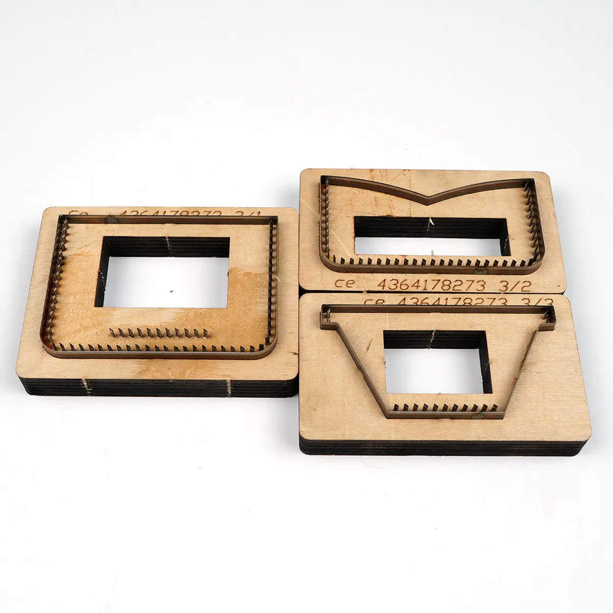 Spandrel Card Wallet Leather Cutting Dies.