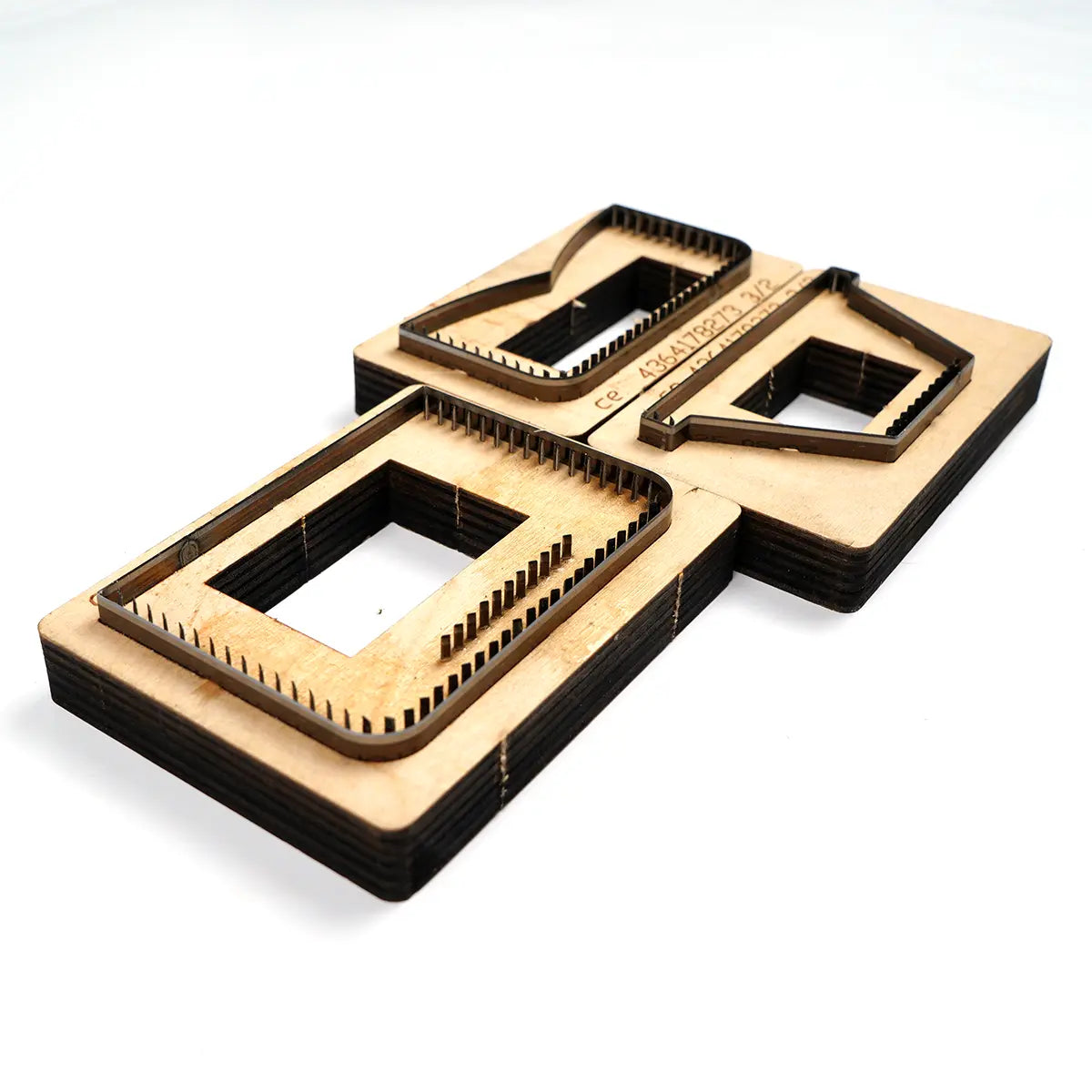 Spandrel Card Wallet Leather Cutting Dies.