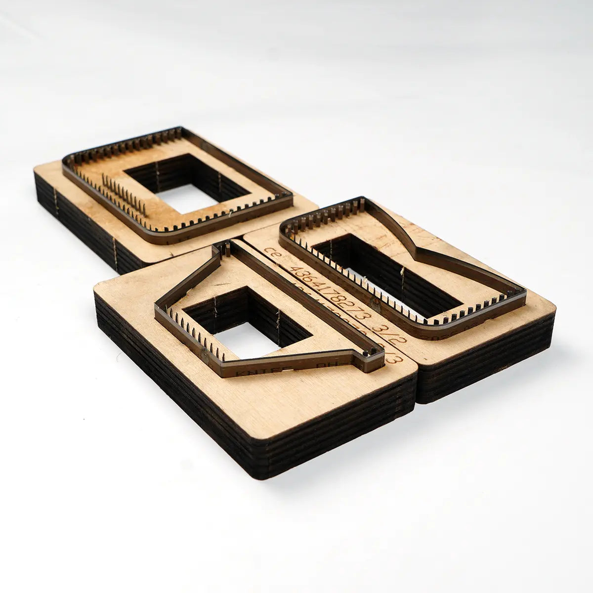 Spandrel Card Wallet Leather Cutting Dies.