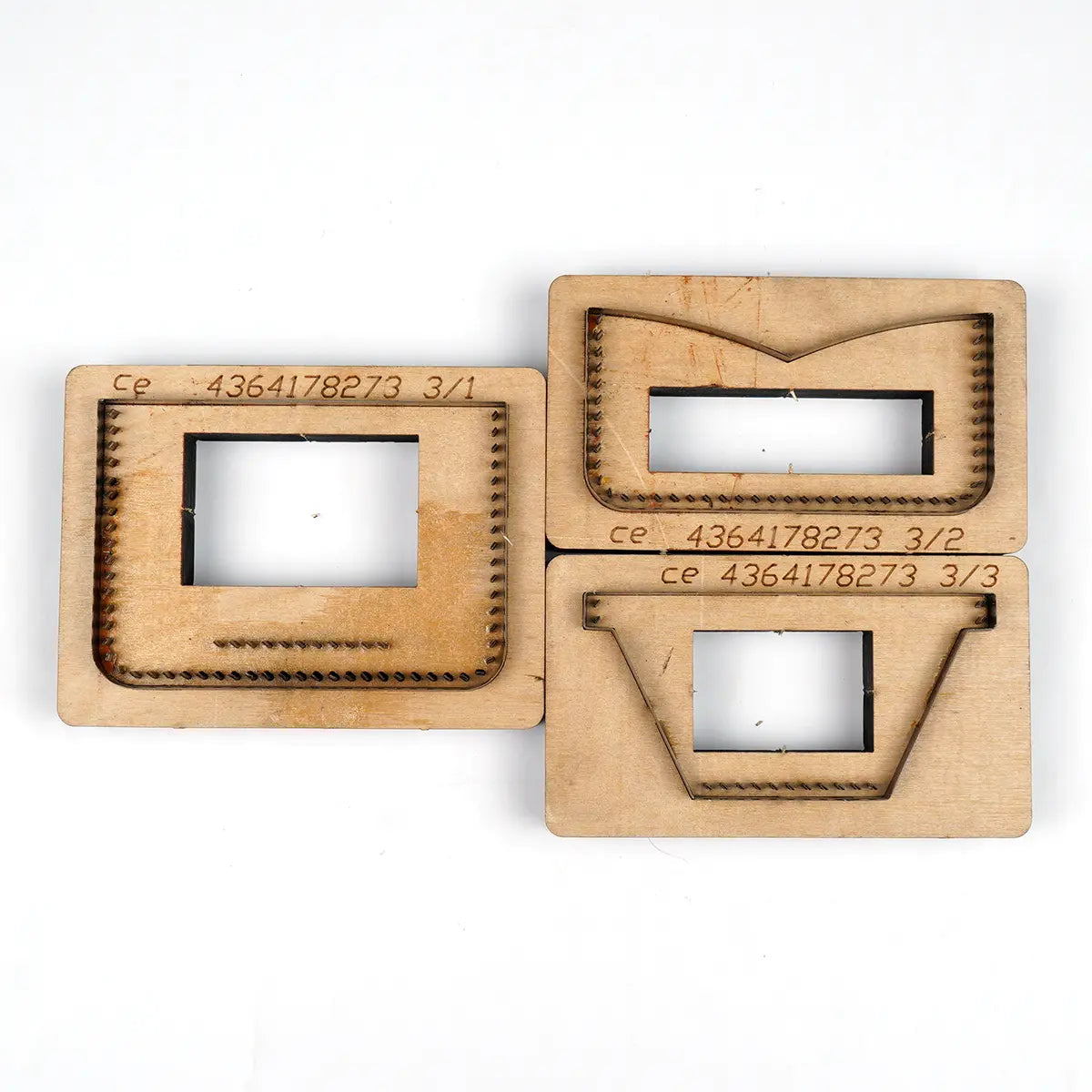 Spandrel Card Wallet Leather Cutting Dies.