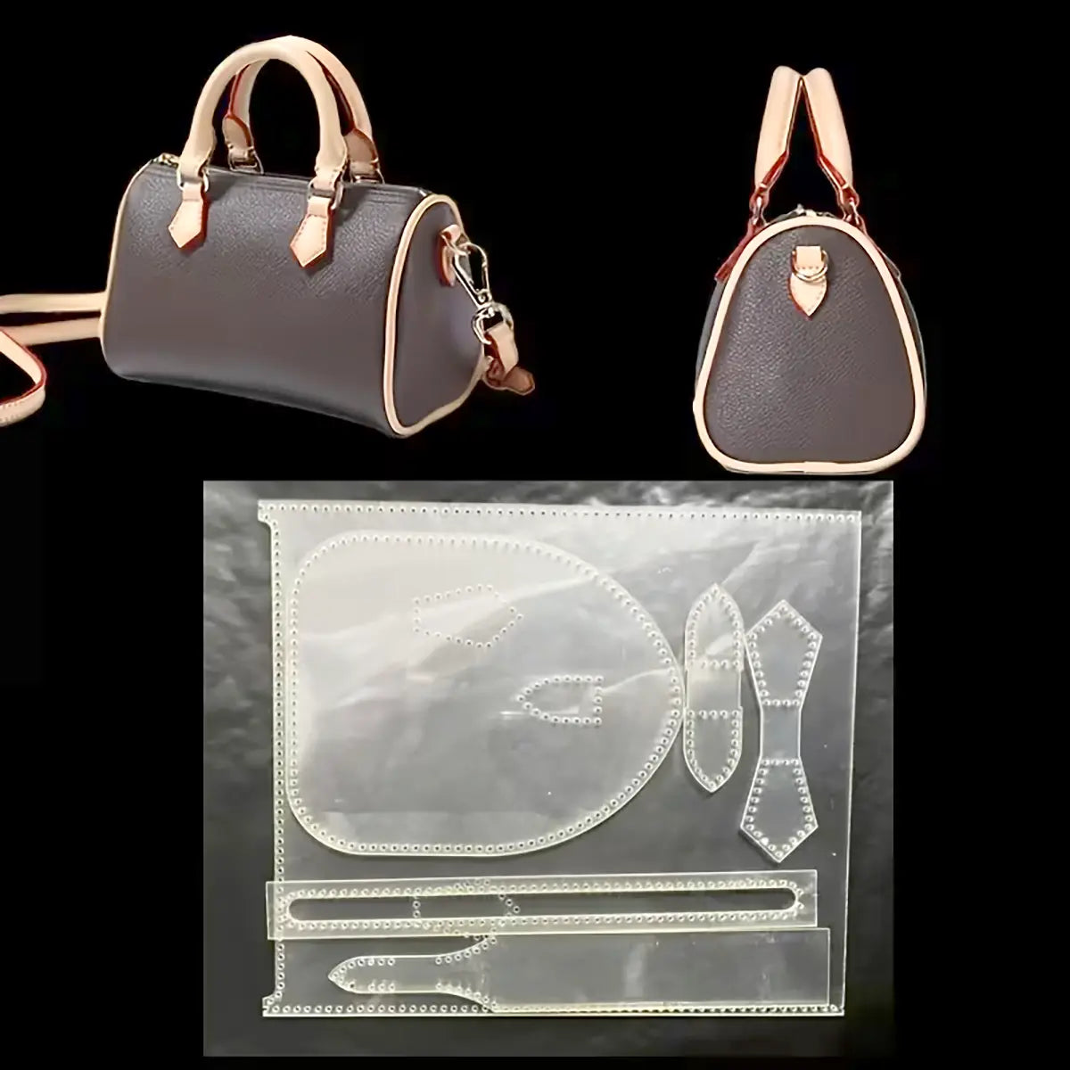 Speedy Purse Handbag Acrylic Template.
