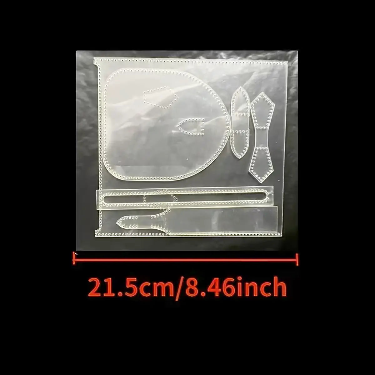 Speedy Purse Handbag Acrylic Template.