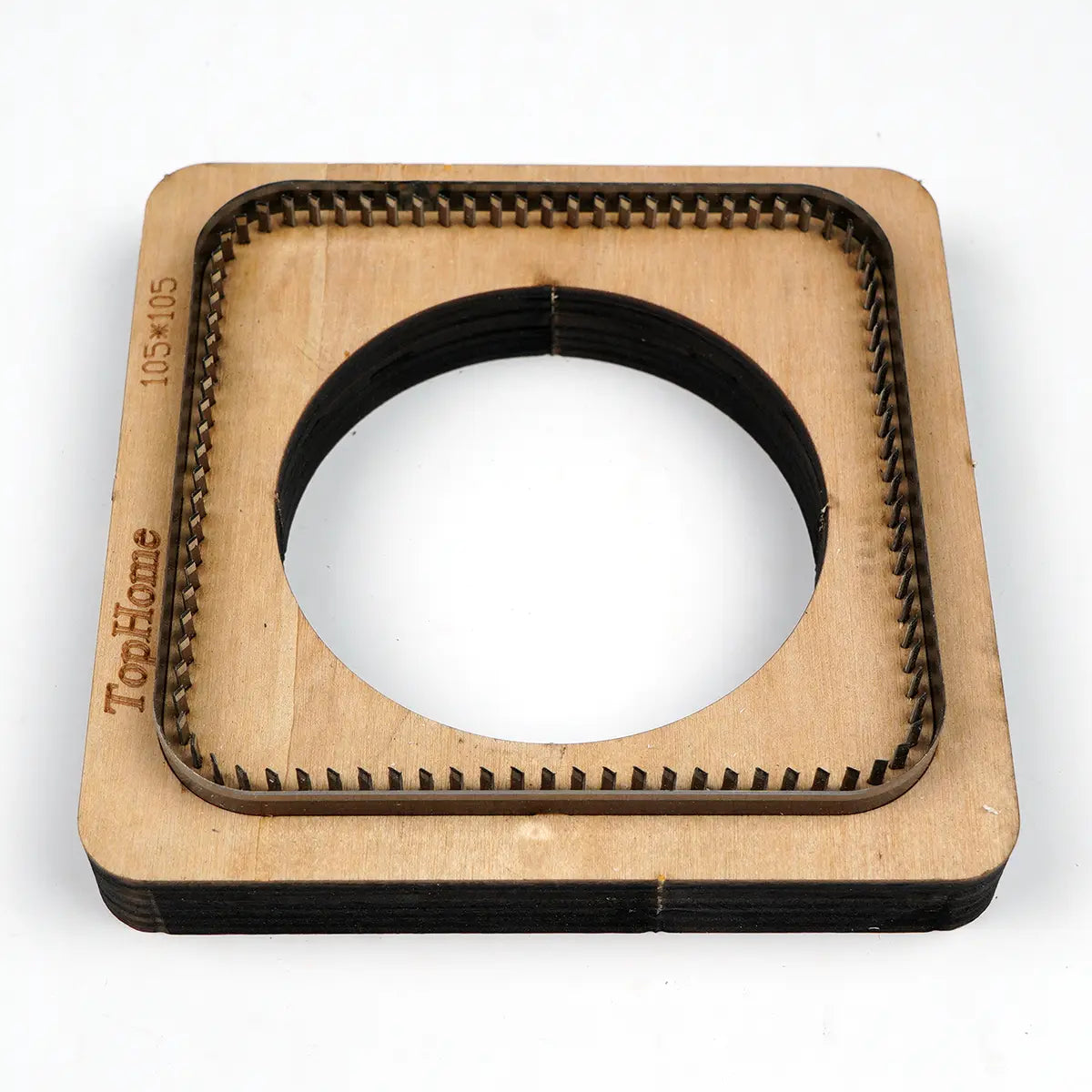 Square Drink Coaster Leather Cutting Die, 105mm.