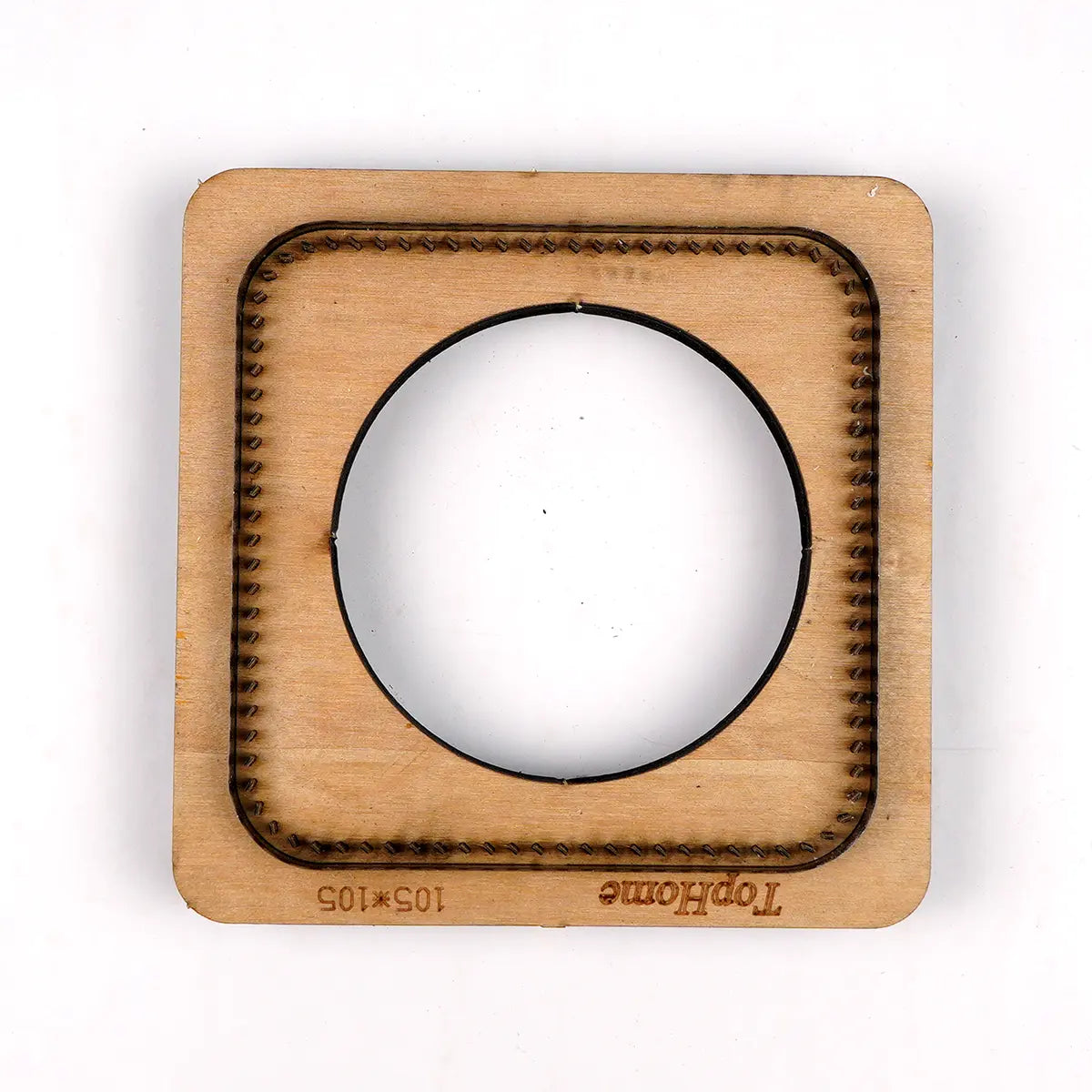 Square Drink Coaster Leather Cutting Die, 105mm.