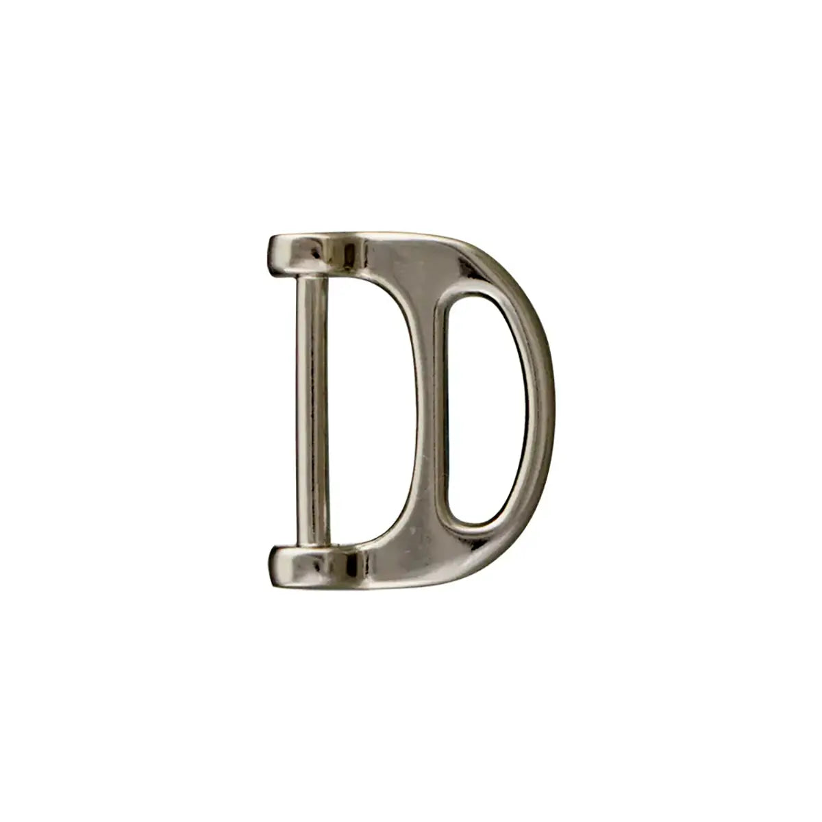 Stirrup Shape D-Rings 0.75 Inch, Nickel.