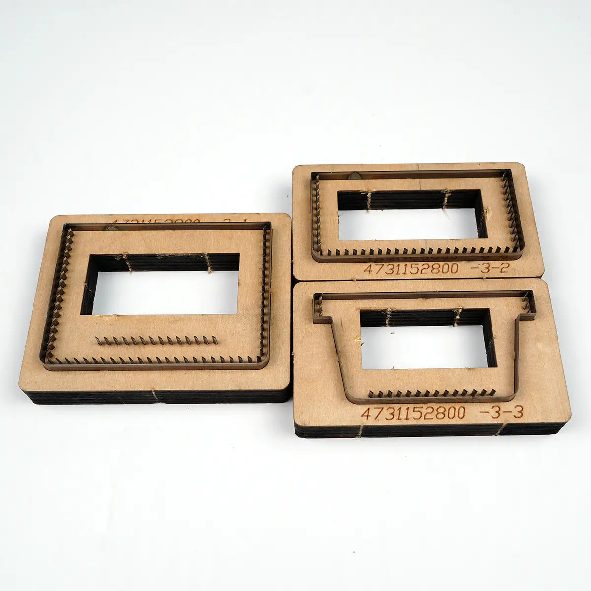 Straight Pocket Card Wallet Leather Cutting Dies.