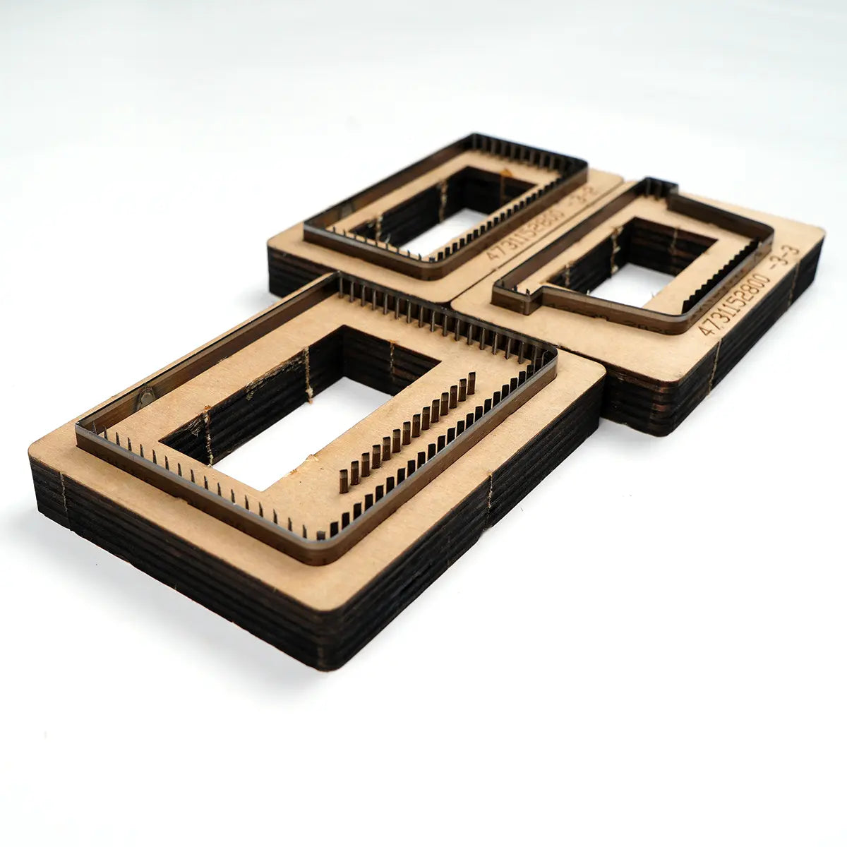 Straight Pocket Card Wallet Leather Cutting Dies.