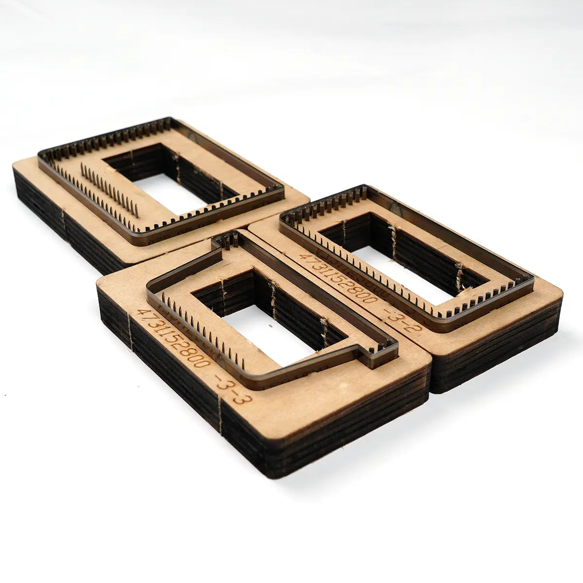 Straight Pocket Card Wallet Leather Cutting Dies.