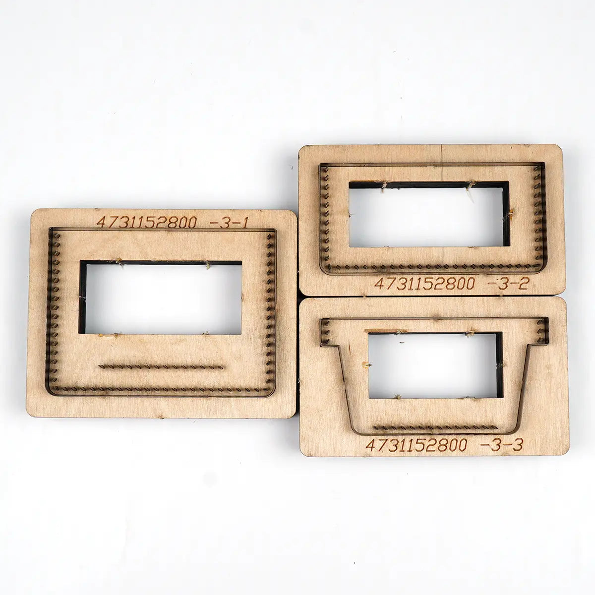 Straight Pocket Card Wallet Leather Cutting Dies.