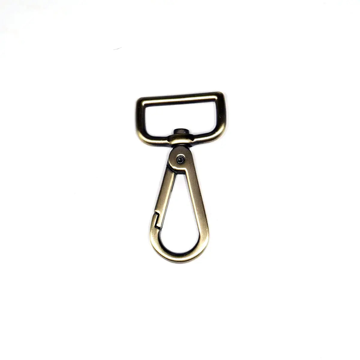 Antique Brass Lever Swivel Snap, 1 inch.