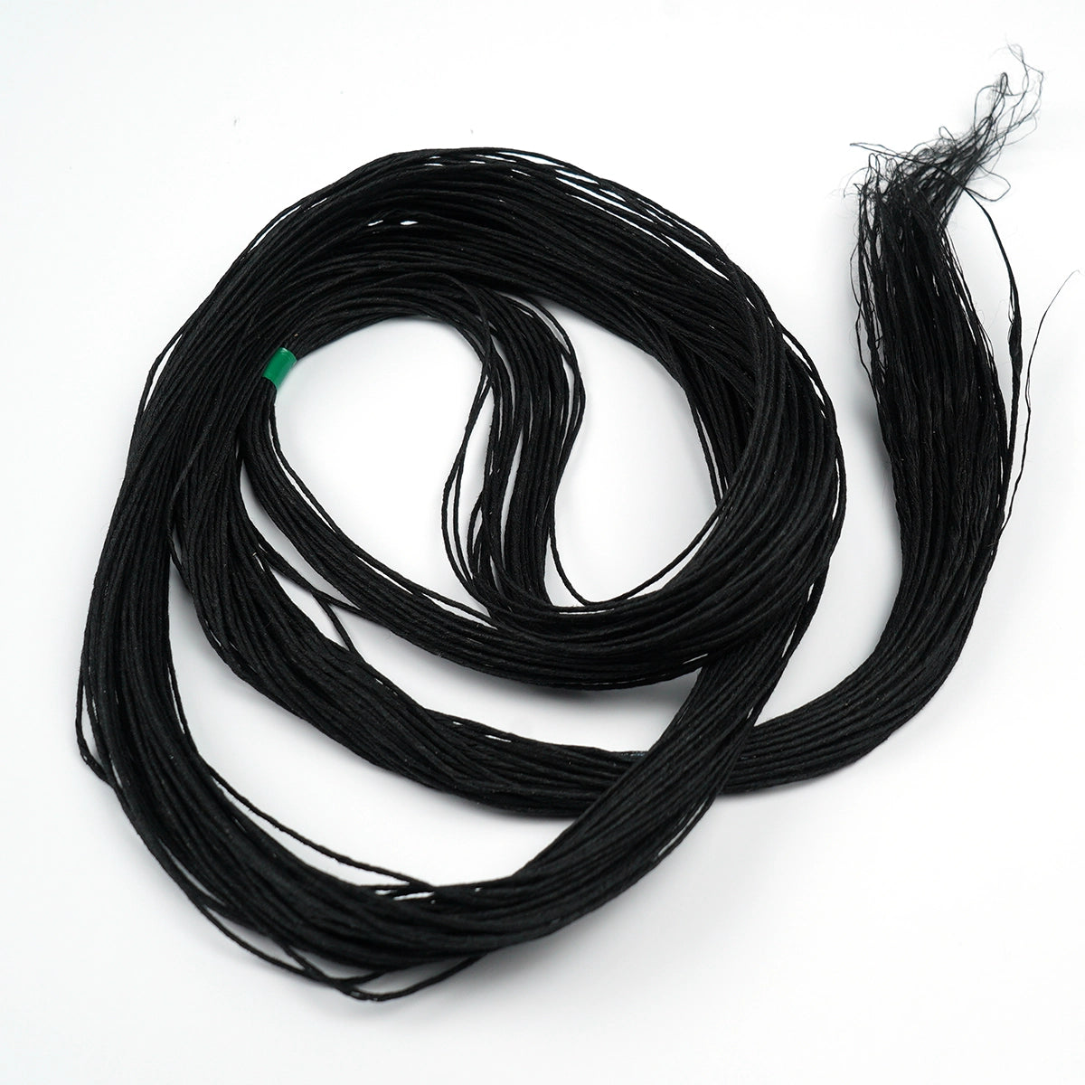 Black Tapered Soling Welting Thread - 2 Pack. 5-Ply or 7 Ply.