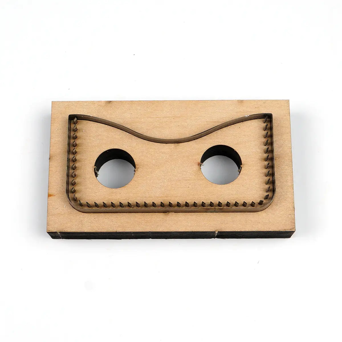 Three Pocket Leather Card Wallet Cutting Die.