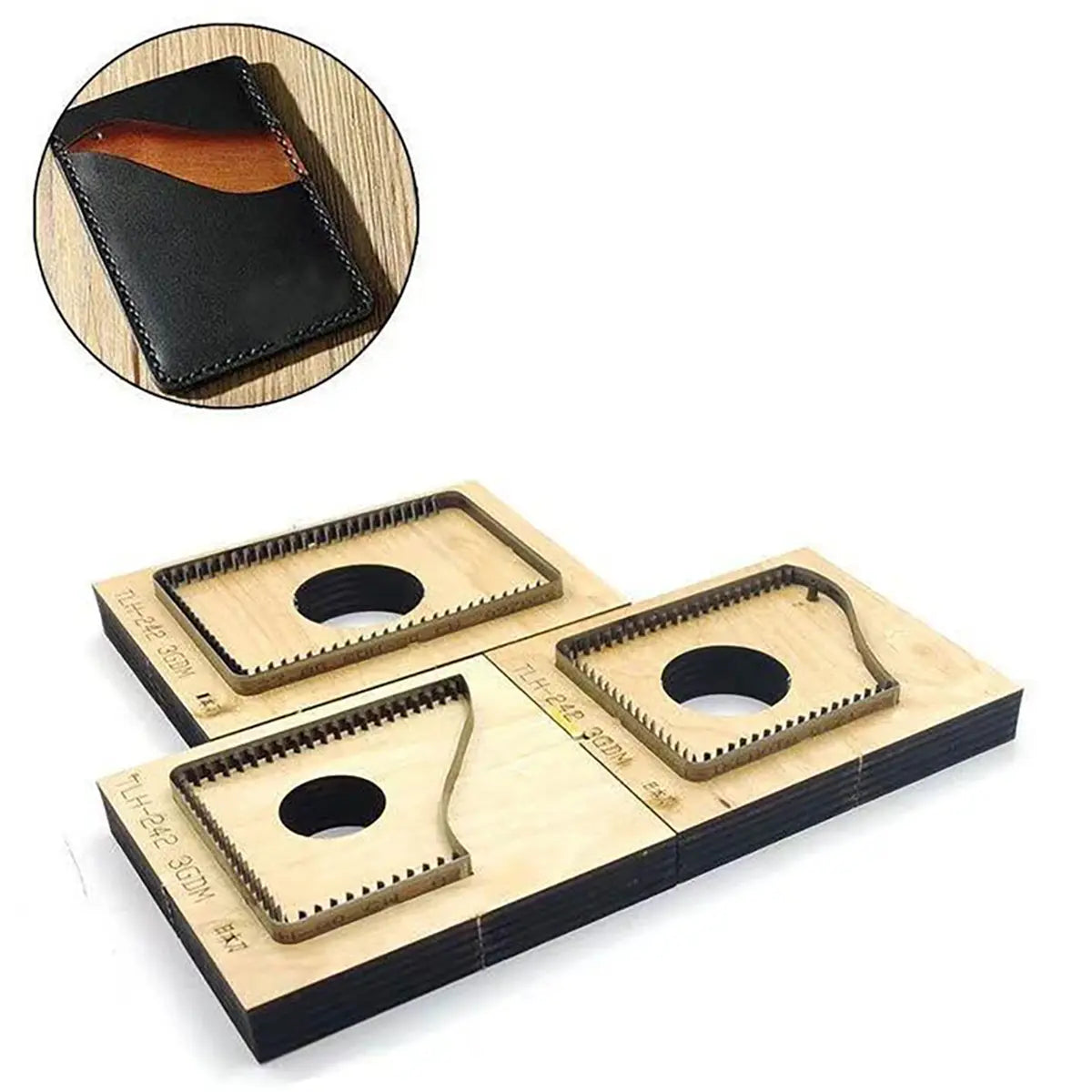 Dove Vertical Card Wallet Cutting Die.