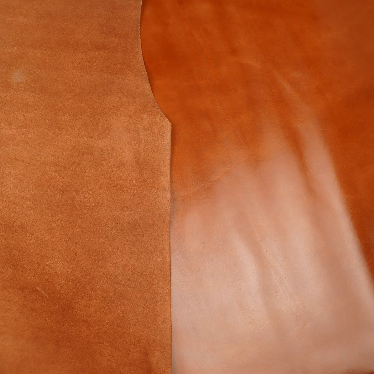 Wickett & Craig Harness Leather - Buck Brown - Utility Grade.