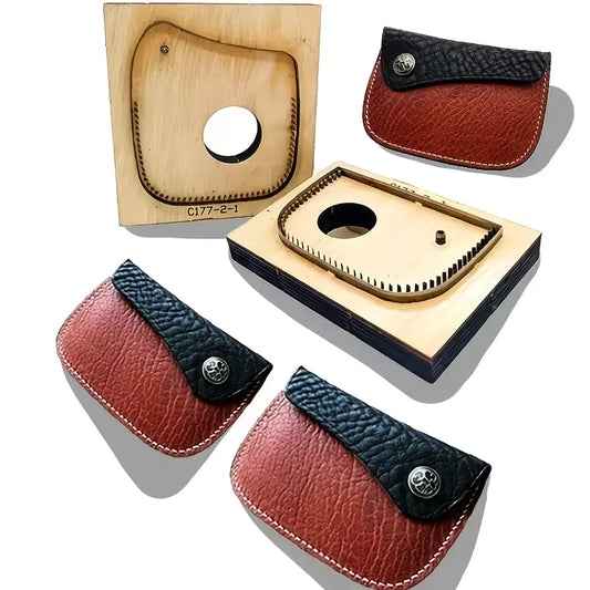 Western Coin Purse Card Wallet Cutting Dies.