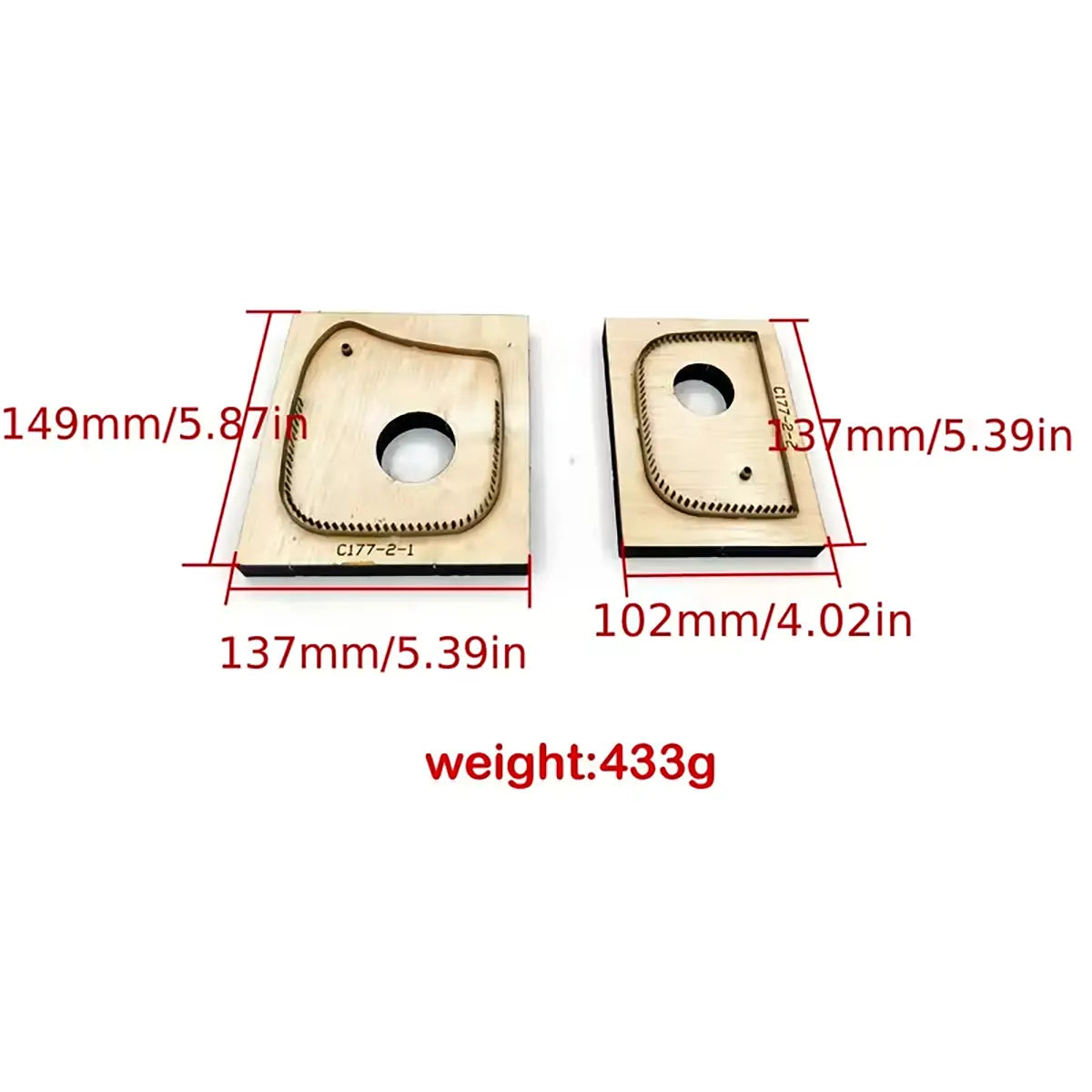 Western Coin Purse Card Wallet Cutting Dies.