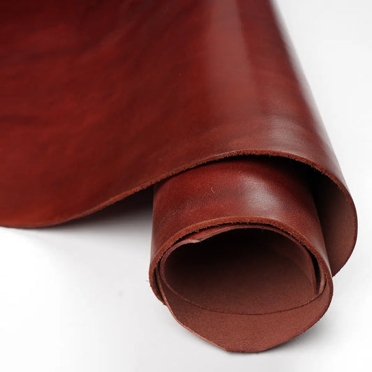 Wickett & Craig Harness Leather Burgundy SG.