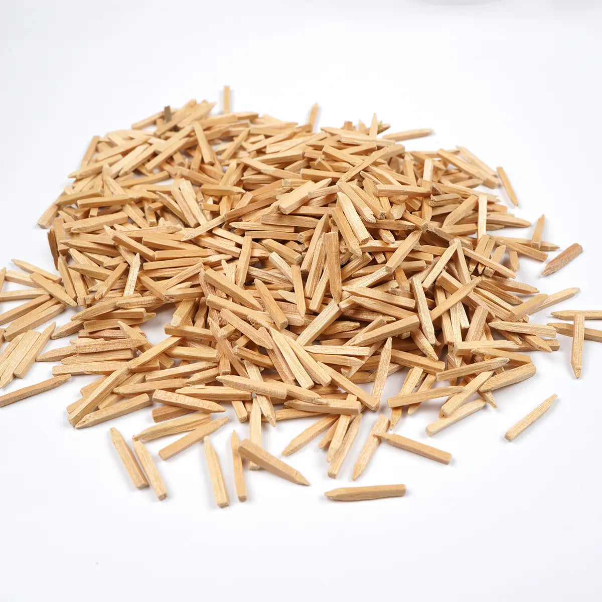 Wood Pegs for Shoe Making.