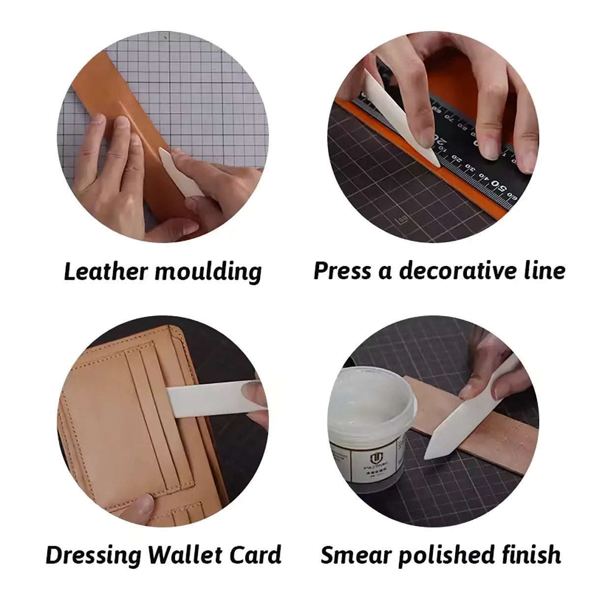 Genuine Ox Bone Folder 6 Inch.